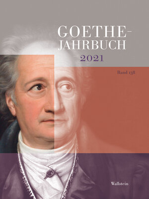 cover image of Goethe-Jahrbuch 138, 2021
